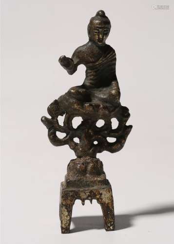 Tang Bronze Figure Of Buddha