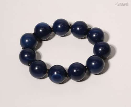 Blue Agate Bracelet