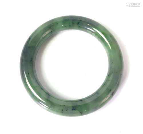 Green Jade Bangle Bracelet