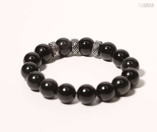 Black Stone Bracelet