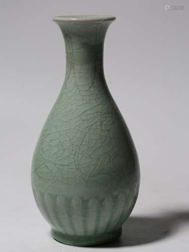 Celadon Porcelain Pear Shaped Vase