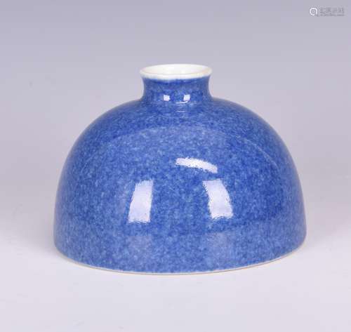 Blue Glazed Porcelain Bee Hive, Kangxi Mark