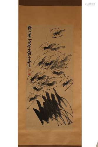 Scroll Painting By QiBaiShi