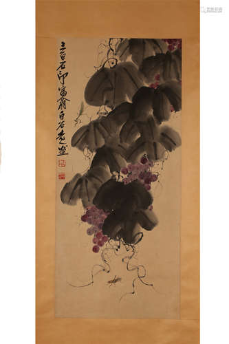 Scroll Painting By QiBaiShi