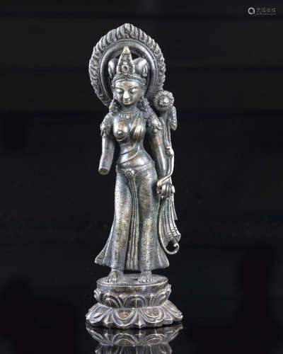 A Nepalese bronze dancing Tara