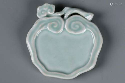 A Chinese Celadon Porcelain Ink Stone