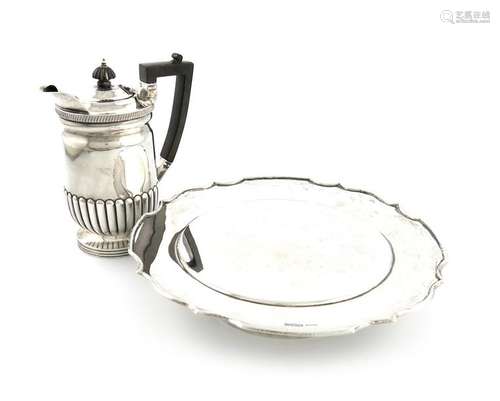 A silver tazza, by Stower & Wragg Ltd, Sheffield 1…