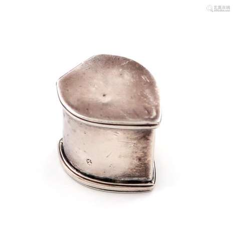 A George I silver nutmeg grater, by James Manners,…