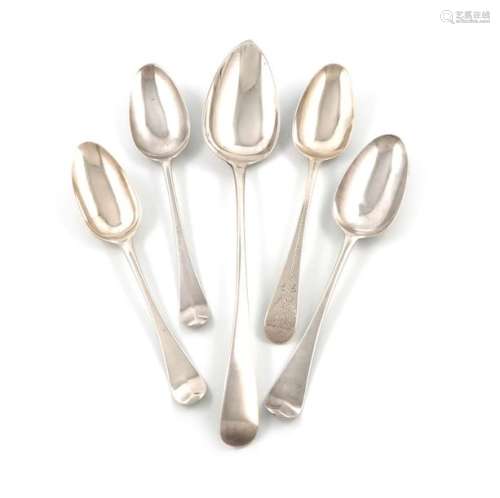 A mixed lot of silver flatware, various dates and …