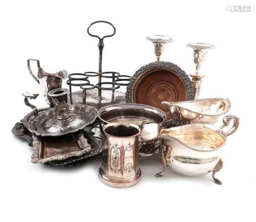 A collection of Old Sheffield plated and electropl…