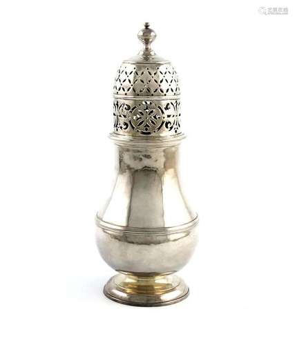 A George I silver sugar caster, by Samuel Welder, …