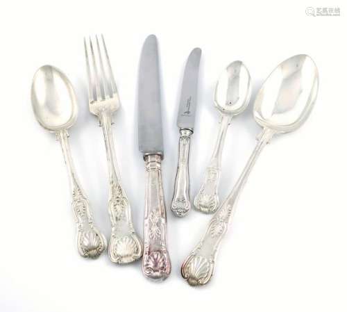 A mixed lot of silver flatware, various dates and …
