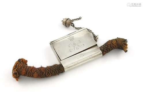 A Victorian silver vesta case, by Thomas Johnson, …