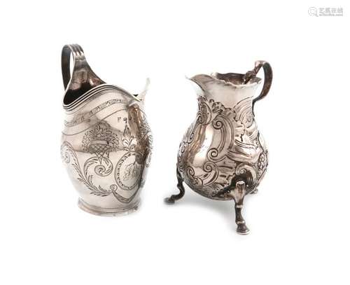 A George III silver cream jug, by Peter, Ann and W…