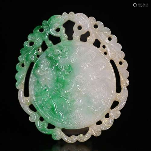 JADEITE FLOWER GREEN  STORY BRAND