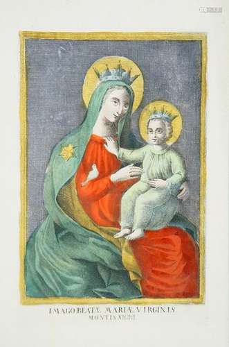 Madonna di Montenero. Bassano, Remondini, XVIII se…