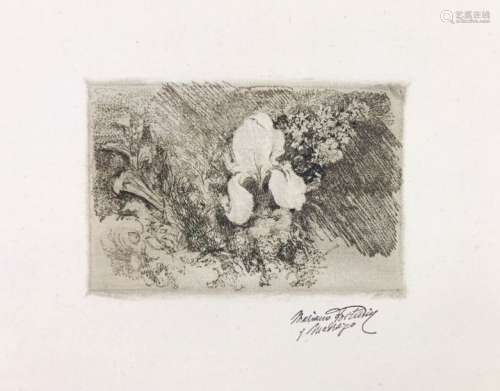 Mariano FORTUNY Y DE MADRAZO. 18711949 Flowers. E…