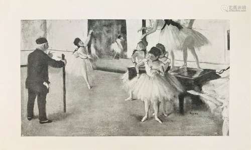 Degas. LIEBERMANN, Max. Degas  Mit fuenf Tafeln u…