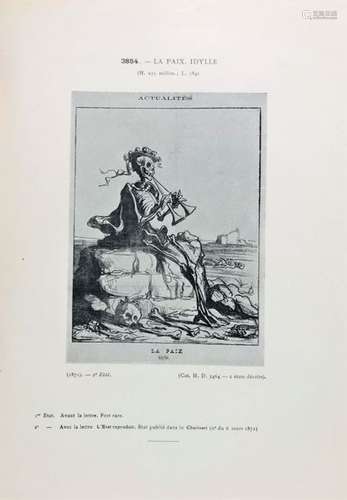 DELTEIL, Loys. Honoré Daumier. Paris, ches l'Auteu…