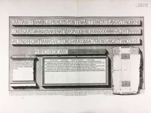 Giovanni Battista PIRANESI. 1720 1778. Pianta del …