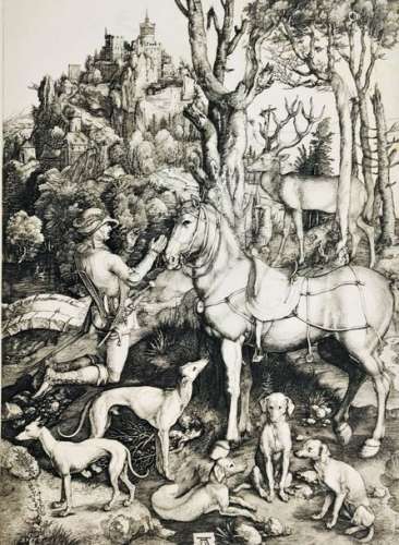 Albrecht DURER. 1471 1528 Saint Eustachius. 1508 c…