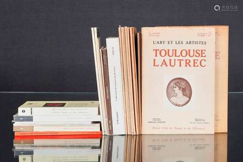 + de 25 livres et revues d’art