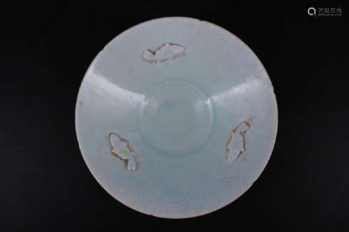 Chinese Song Porcelain Crackle Plate