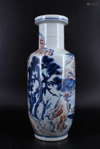 Qing Porcelain Blue&White Vase