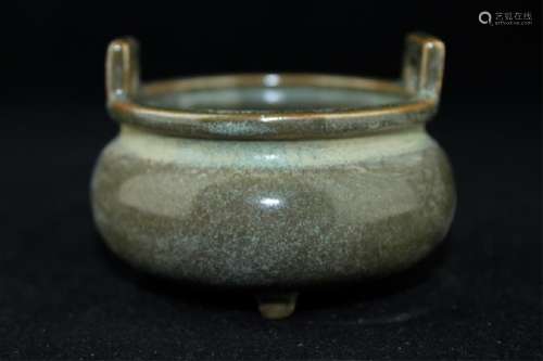 Chinese Qing Porcelain Brush Pot
