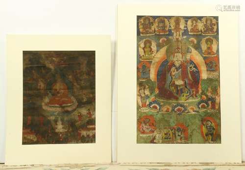 Two Himalayan Thangkas