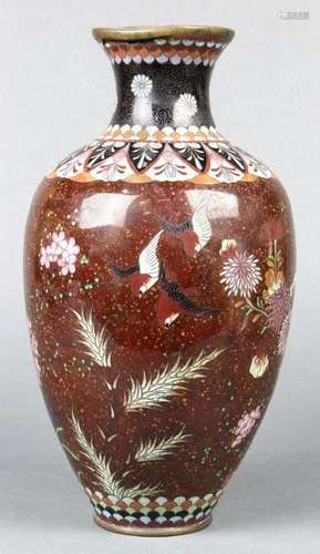 Japanese Cloisonne Vase