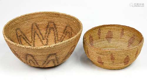 (lot of 2) California basket group