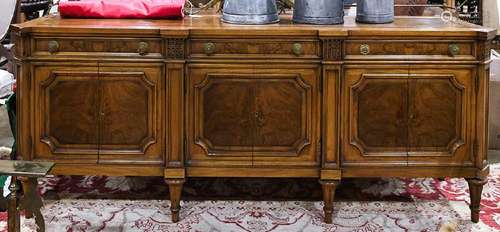 Neoclassical style sideboard by Karges, having  a