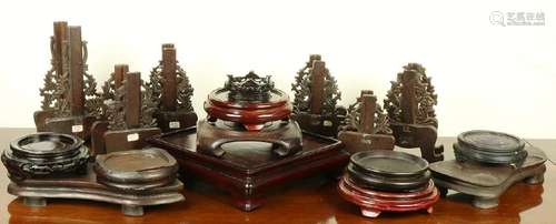 Chinese Wood Stands