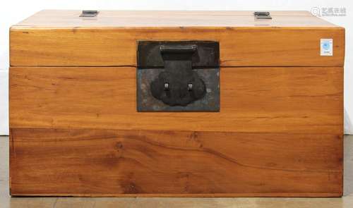 Chinese Wooden Large Trunk