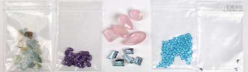 Collection of unmounted gemstones