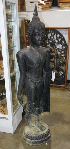 Thai Large Bronze Buddha