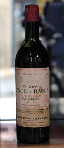 1959 Chateau Lynch Bages Grand Cru Classe Pauillac