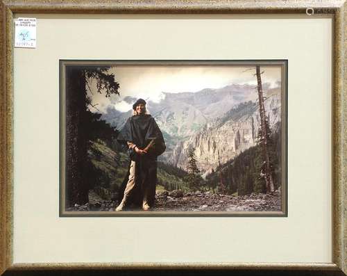 Photograph, Woman in the Mountains