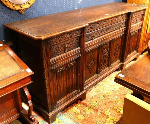 Continental Baroque style buffet circa 1890