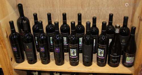 (lot of 17) California wine group, including 2002 Flora