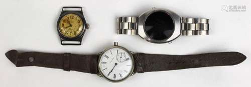 (Lot of 3) Metal wristwatches