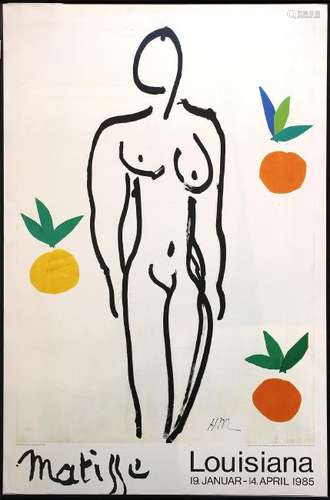 Matisse Louisiana Exhibition poster