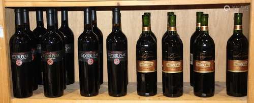 (lot of 18) California wine group including (9) 1999