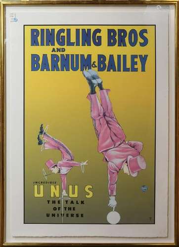 Ringling Bros and Barnum and Bailey poster