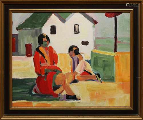 Painting, Two Women in Sunshine