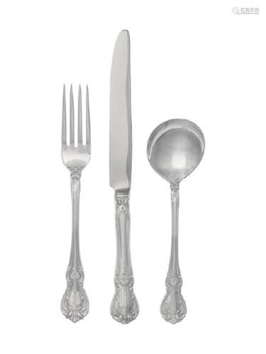 *An American Silver Flatware Service