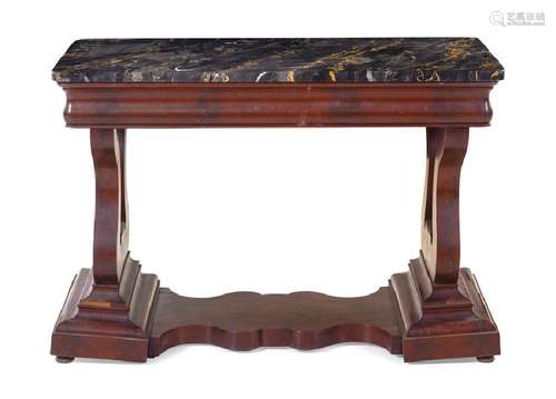 *An American Empire Mahogany Console Table