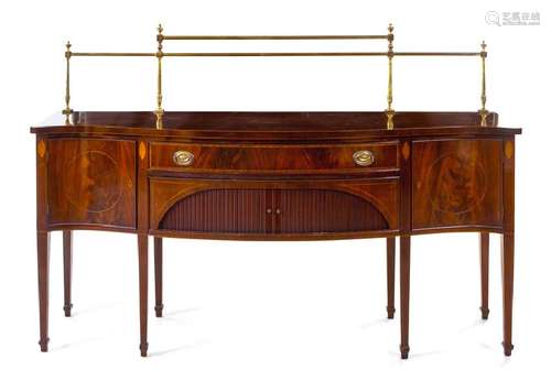 *A George III Style Mahogany Sideboard