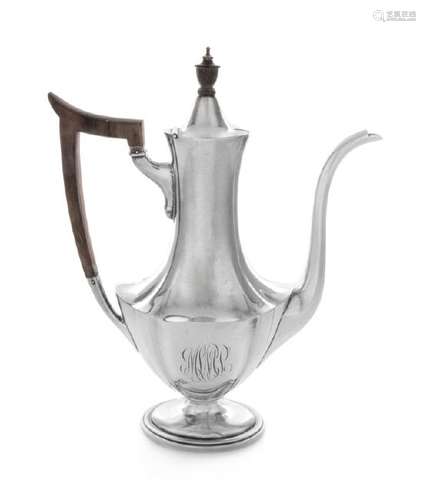 *An American Silver Coffee Pot